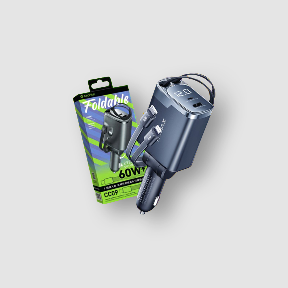 CC09 60W Dual Port Car Charger Remax