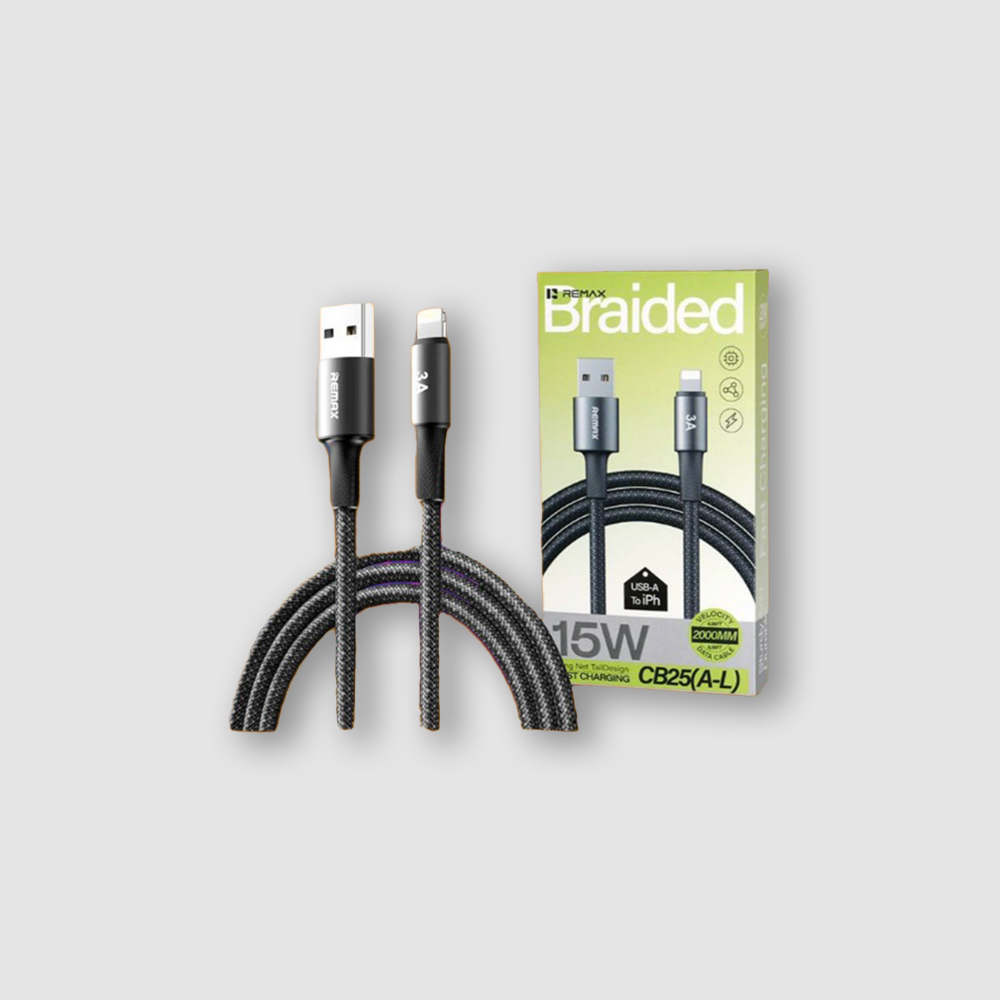CB25 C-C 240W Braided Data Cable Remax view 2