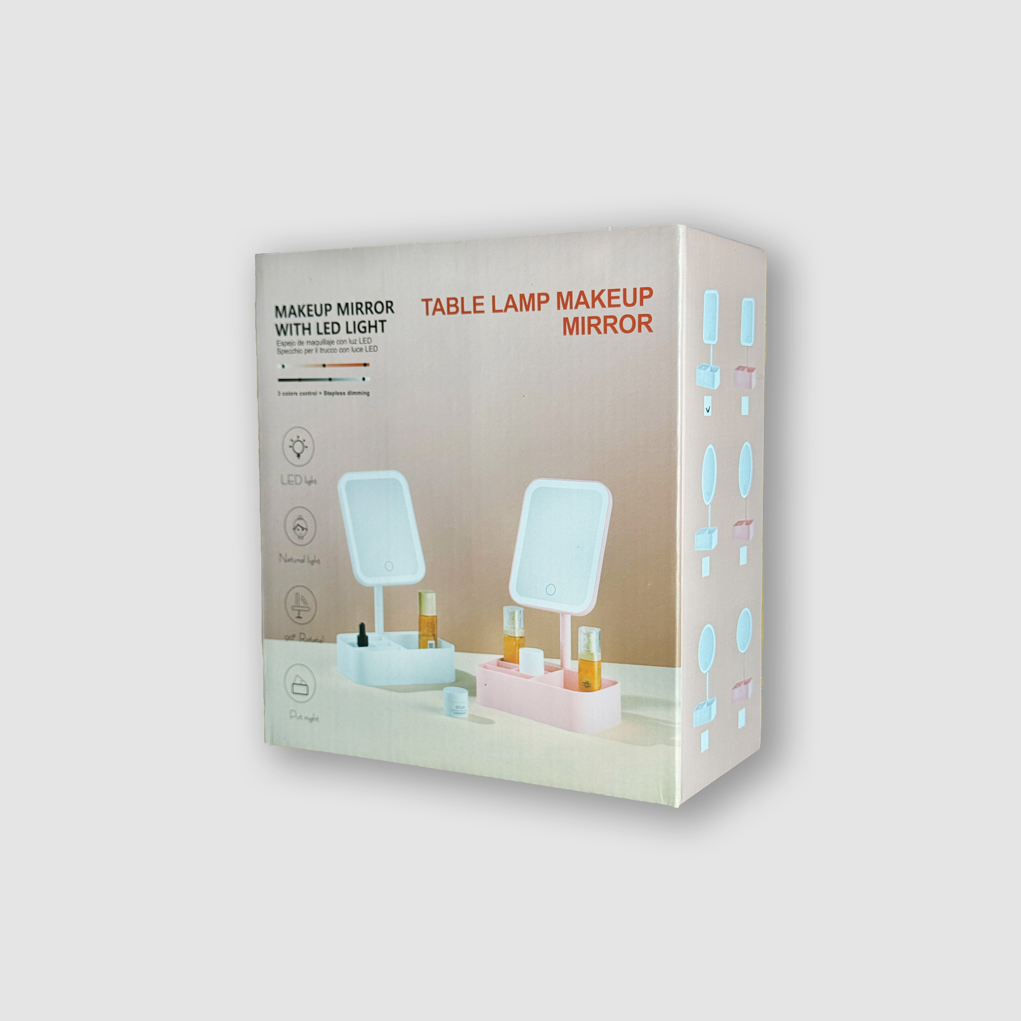 Table Lamp Makeup Mirror