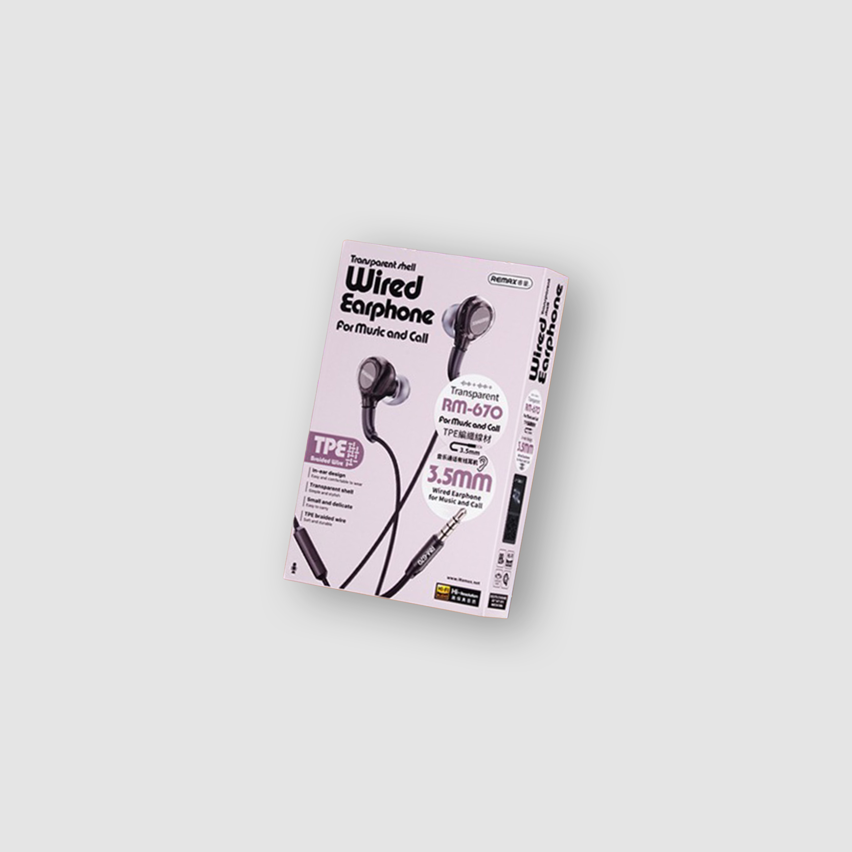 RM-670 3.5mm Wired Earphone