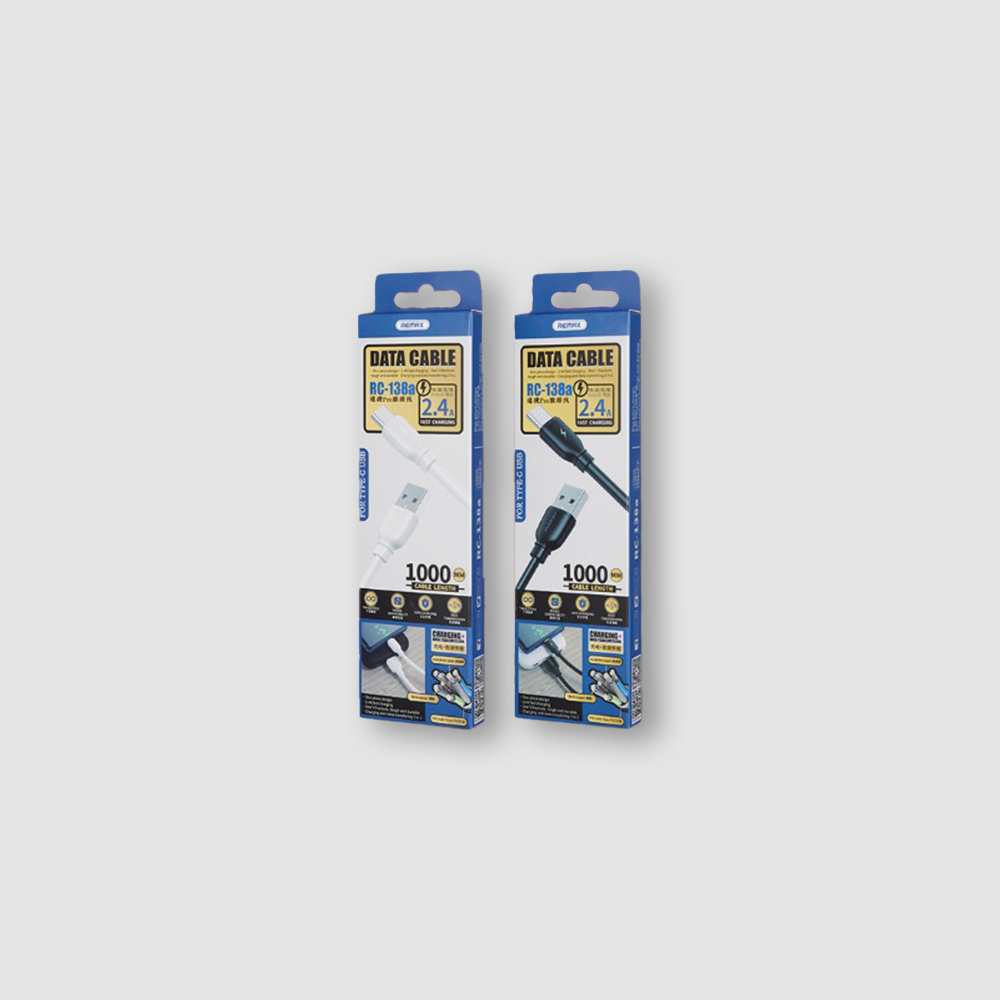 RC-138A 1000mm Type-C Data Cable Remax