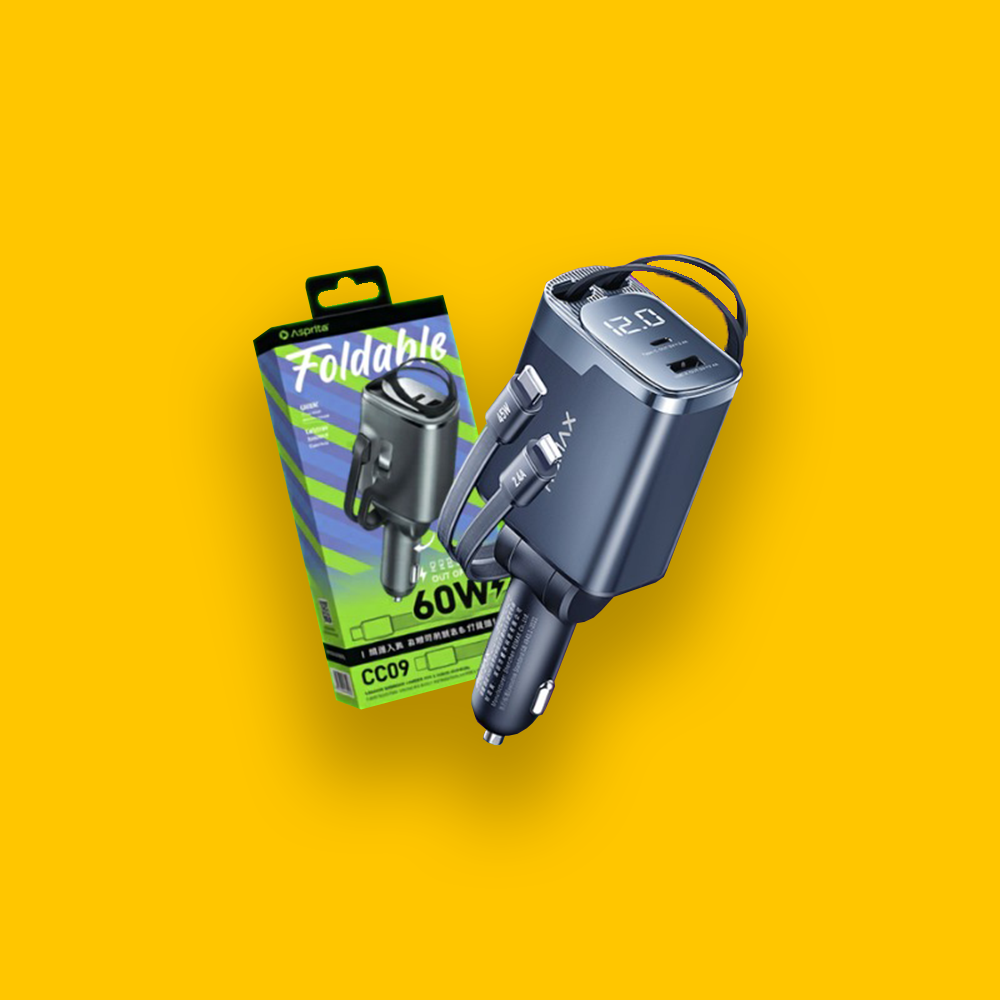 CC09 60W Dual Port Car Charger Remax