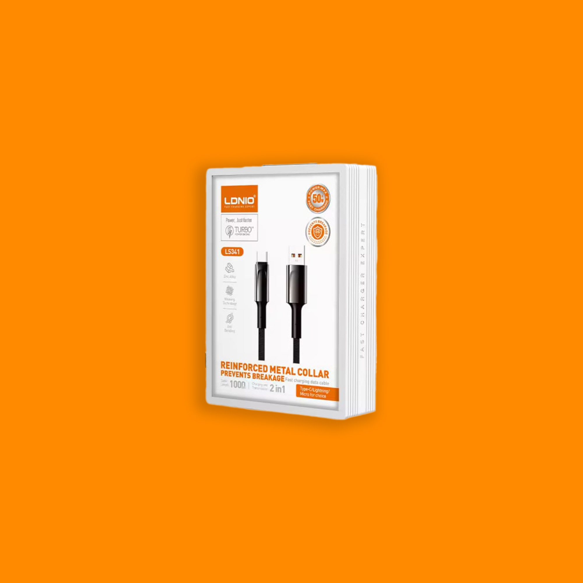 3-in-1 Data Cable Type-C to C+L+C Baseus